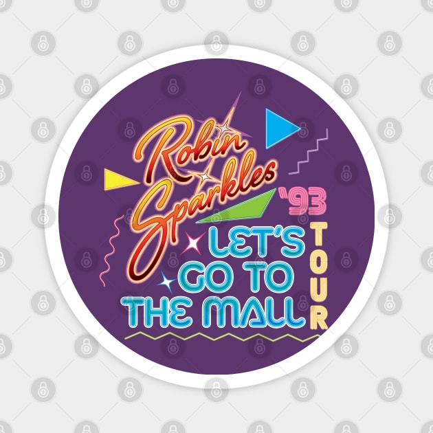 Robin Sparkles Tour Magnet by Nazonian